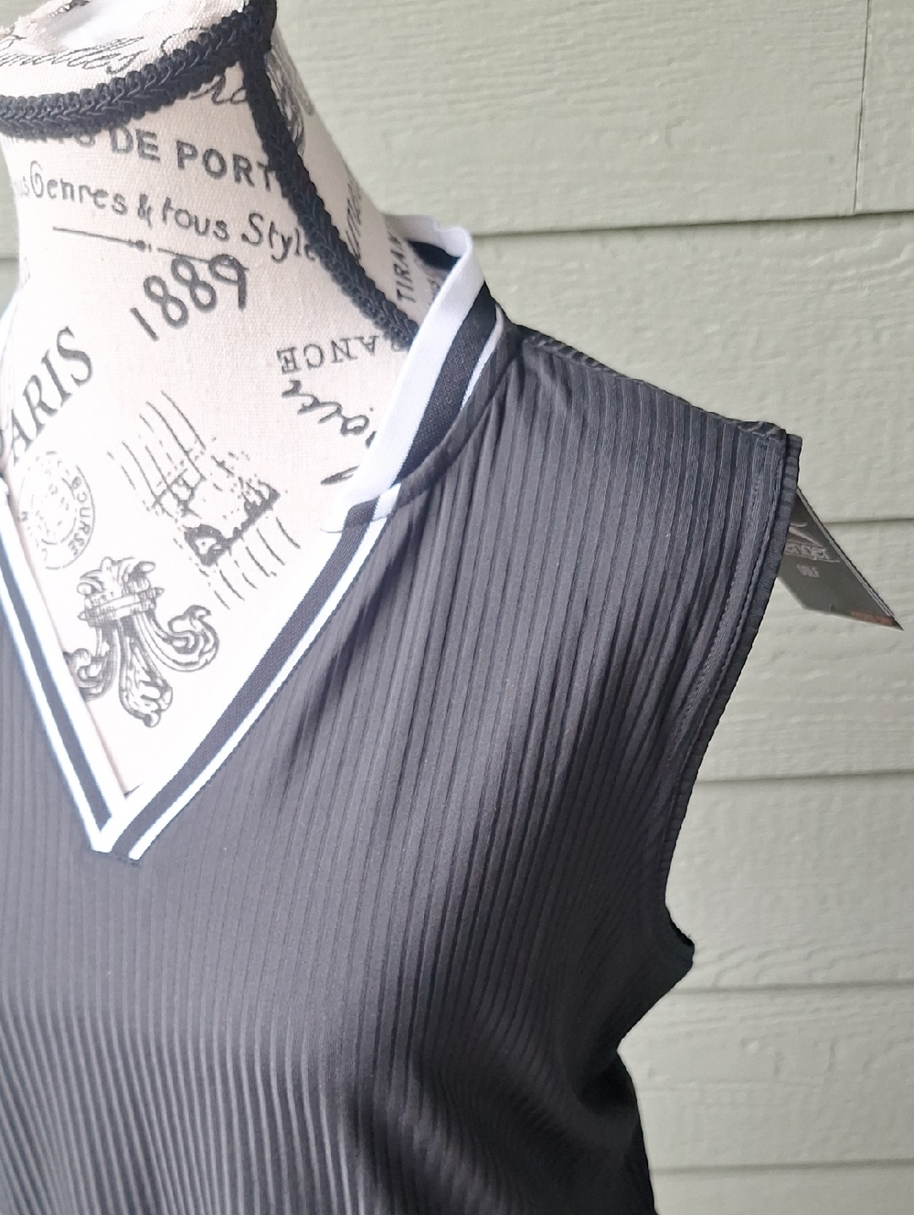 NWT Slazenger Black and White Golf Polo Dress Plus Size XXL - Picture 5 of 14